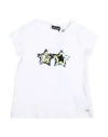 Sarabanda Toddler Girl T-shirt White Size 6 Cotton, Elastane In White