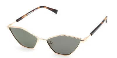 Saraghina Aisha 309g15 Women's Sunglasses Gold Size 54