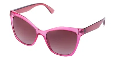 Saraghina Alba 715lun Women's Sunglasses Pink Size 54