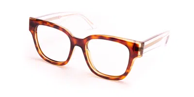 Saraghina Aldo 651lv Men's Glasses Tortoiseshell Size 51 - Free Lenses - Blue Light Block Available In Brown