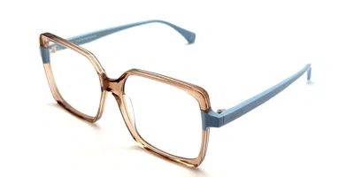 Saraghina Alice 10 963lv Women's Glasses Brown Size 55 - Free Lenses - Blue Light Block Available