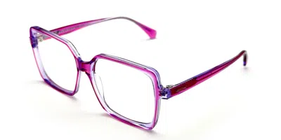 Saraghina Alice 10 962lv Women's Glasses Purple Size 55 - Free Lenses - Blue Light Block Available