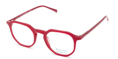 Saraghina Alice 3 938lv Women's Glasses Red Size 49 - Free Lenses - Blue Light Block Available