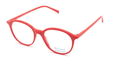 Saraghina Alice 4 941lv Women's Glasses Red Size 51 - Free Lenses - Blue Light Block Available