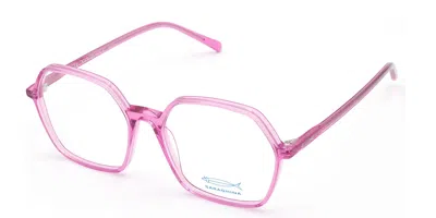 Saraghina Alice 7 950lv Women's Glasses Pink Size 55 - Free Lenses - Blue Light Block Available