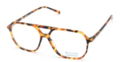 Saraghina Alice 8 951lv Women's Glasses Tortoiseshell Size 56 - Free Lenses - Blue Light Block Available In Brown