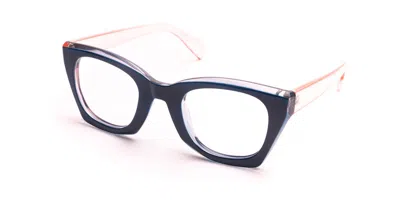 Saraghina Amanda Women's Glasses, Blue, Size 48