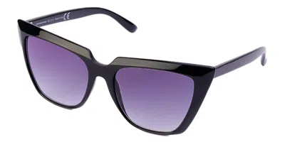 Saraghina Andy 115lla Women's Sunglasses Black Size 54