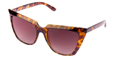 Saraghina Andy 26lun Women's Sunglasses Tortoiseshell Size 54 In Brown