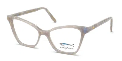 Saraghina Arisa Women's Glasses, Tortoiseshell, Size 52 In White