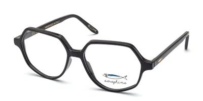 Saraghina Asia Women's Glasses, Black, Size 54 In Brown