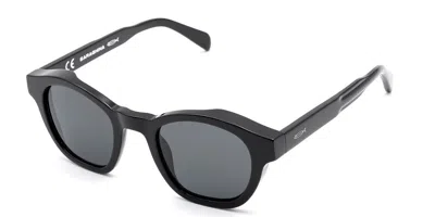 Saraghina Axel 115kl Men's Sunglasses Black Size 46