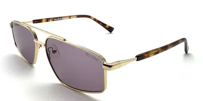Saraghina Bart 399mt Men's Sunglasses Gold Size 58