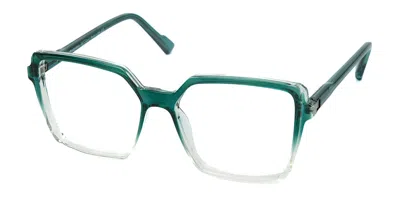 Saraghina Betta 750lv Women's Glasses Green Size 52 - Free Lenses - Blue Light Block Available In Multi