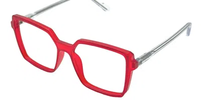 Saraghina Betta 897lv Women's Glasses Red Size 52 - Free Lenses - Blue Light Block Available In Multi