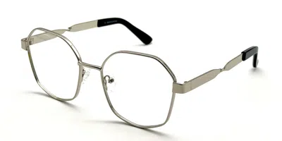 Saraghina Calliope 856lv Women's Glasses Silver Size 53 - Free Lenses - Blue Light Block Available In Gold