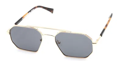 Saraghina Charlie 309un Men's Sunglasses Gold Size 53