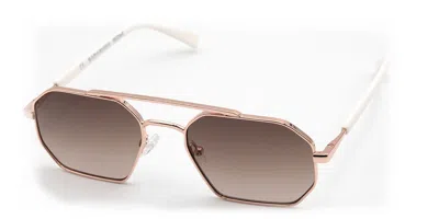Saraghina Charlie 367ora Men's Sunglasses Gold Size 53
