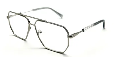Saraghina Chiara S 856lv Women's Glasses Silver Size 58 - Free Lenses - Blue Light Block Available In Green