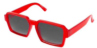Saraghina Clara 272lla Men's Sunglasses Red Size 56