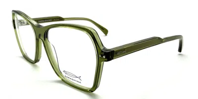 Saraghina Clio 931lv Women's Glasses Green Size 55 - Free Lenses - Blue Light Block Available