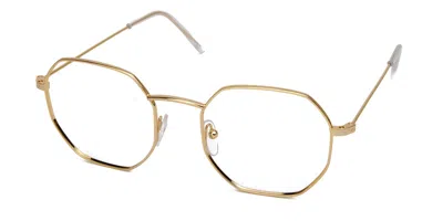 Saraghina Diana 309v Women's Glasses Gold Size Standard - Free Lenses - Blue Light Block Available