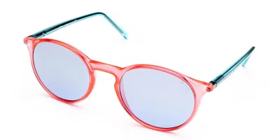 Saraghina Emma 562lan9 Women's Sunglasses Pink Size 49 In Transparent Pink