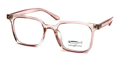 Saraghina Enea Men's Glasses, Pink, Size 52