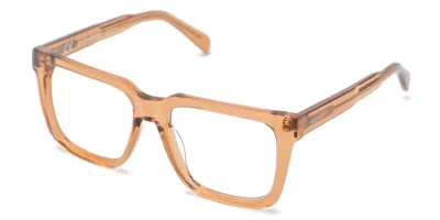 Saraghina Ethan 859lv Men's Glasses Brown Size 52 - Free Lenses - Blue Light Block Available In Transparent Light Brown