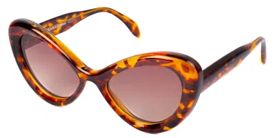 Saraghina Felicia 26lun Women's Sunglasses Tortoiseshell Size 52
