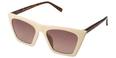 Saraghina Fernanda 720lun Women's Sunglasses White Size 51