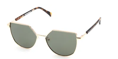 Saraghina Harper 309g15 Men's Sunglasses Gold Size 52