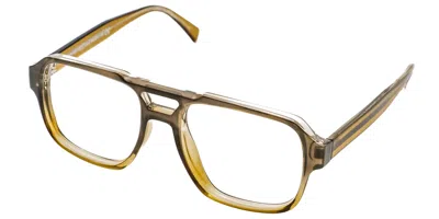 Saraghina Igor 898lv Men's Glasses Green Size 55 - Free Lenses - Blue Light Block Available In Faded Grey,olive Green