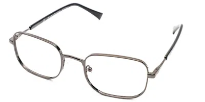 Saraghina Jago 351lv Men's Glasses Gunmetal Size 52 - Free Lenses - Blue Light Block Available In Shiny Gunmetal