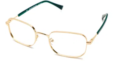 Saraghina Jago 853lv Men's Glasses Gold Size 52 - Free Lenses - Blue Light Block Available In Shiny Gold