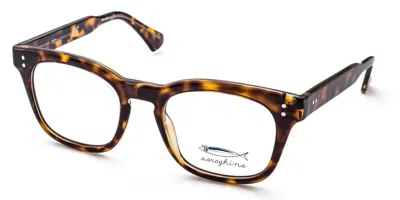 Saraghina Michelangelo Women's Glasses, Tortoiseshell, Size 49 In Brown