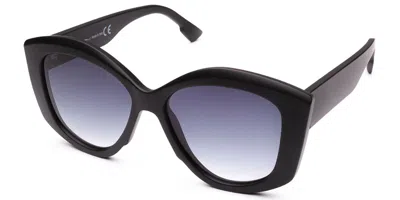 Saraghina Mina 115sla Women's Sunglasses Black Size 56