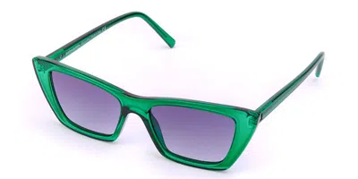 Saraghina Zia 413lla Women's Sunglasses Green Size 51