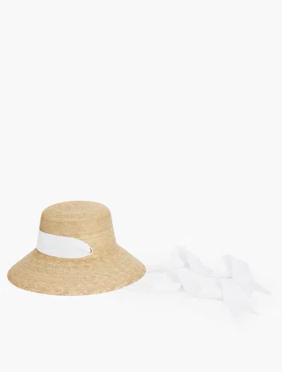 Sarah Bray Bermuda Clematis Bucket Sun Hat - Natural/white - 001 Talbots In Multi
