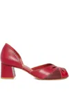 Sarah Chofakian 40mm Bosques Pumps In Red