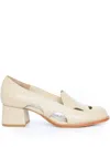 Sarah Chofakian 40mm Fragmento Pumps In Neutral