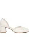 Sarah Chofakian 40mm Vanille Twisted Block-heel Pumps In Neutral
