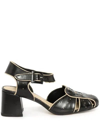 Sarah Chofakian 45mm Kandilli Pumps In Black