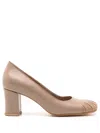 Sarah Chofakian Andy Warhol 55mm Leather Pumps In Neutrals