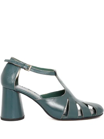 Sarah Chofakian 70mm Nohra Sandals In Blue