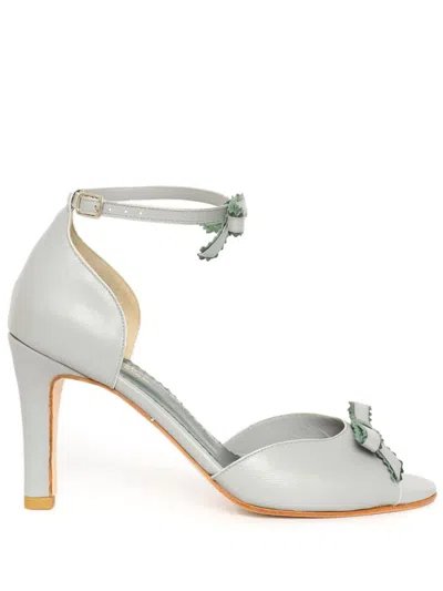 Sarah Chofakian 75mm Indor Sandals In Cinzanovogv