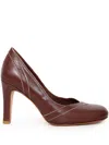 Sarah Chofakian 75mm Strengell Pumps In Brown