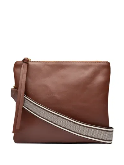 Sarah Chofakian Barbara Leather Clutch Bag