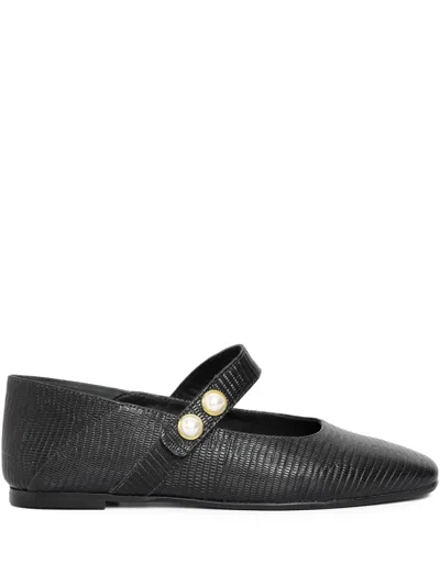 Sarah Chofakian Brume Ballet Flats In Black