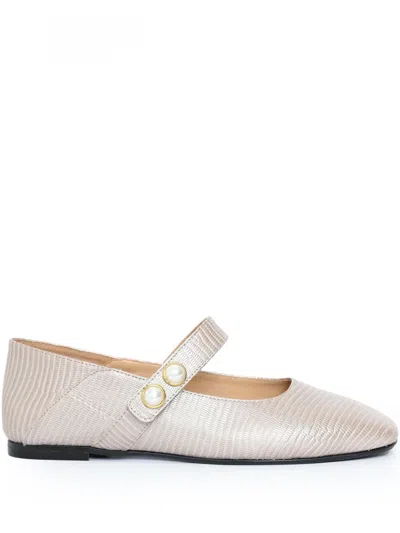 Sarah Chofakian Brume Ballet Flats In Neutrals